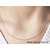 Oval Cable Link Chain in 14k Pink Gold (0.97 mm)