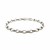 Oval Rolo Bracelet in 14k White Gold  (4.60 mm)