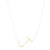 14K Yellow Gold Yours Truly Large Initial J Necklace