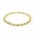 Puffed Mariner Anklet in 14k Yellow Gold (4.7 mm)