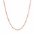 Double Extendable Cable Chain in 14k Rose Gold (1.80 mm)