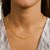 Diamond Cut Fancy Links Pendant Chain in 14k Yellow Gold (1.50 mm)