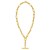 Toggle Necklace with Alternating Chain in 14K Yellow Gold