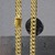 Semi Solid Miami Cuban Chain in 10k Yellow Gold (7.25mm)