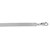 Super Flex Herringbone Bracelet in 14k White Gold  (4.60 mm)