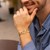 Pave Curb Bracelet in 14k Two Tone Gold  (12.18 mm)