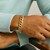 Pave Curb Bracelet in 14k Two Tone Gold  (12.18 mm)