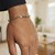 French Cable Chain Bracelet in 14k White Gold  (4.80 mm)