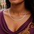 Reversible Omega Necklace in 14k Two Tone Gold (3.0mm)