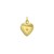14K Yellow Gold Heart Locket Pendant (12.00 mm)