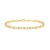 10K Yellow Gold Deco Link Bracelet