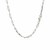 Sterling Silver Rhodium Plated Paperclip Chain (2.50 mm)