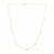 Cross Station Chain Necklace in 14k Yellow Gold