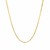 Foxtail 1.00mm Style Chain in 14k Yellow Gold (1.00 mm)