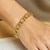 Diamond Cut Curb Chain Bracelet in 14k Yellow Gold (8.80 mm)