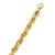 Double Oval Link Chain Bracelet in 14k Yellow Gold (10.00 mm)