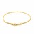 Diamond Cut Rope Anklet in 10k Yellow Gold (2.0 mm)