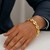 Puffed Mariner Bracelet in 14k Yellow Gold  (11.00 mm)
