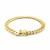 Classic Miami Cuban Solid Bracelet in 10k Yellow Gold  (8.20 mm)