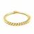 Classic Miami Cuban Solid Bracelet in 10k Yellow Gold  (8.20 mm)