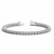 Lab Grown Round Diamond Tennis Bracelet in 14k White Gold (10 cctw F/G  VS2/SI1)
