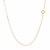 Classic Box Chain in 14k Yellow Gold (0.45 mm)
