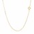 Classic Box Chain in 14k Yellow Gold (0.45 mm)