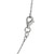 Sterling Silver Rhodium Plated Cable Chain (0.80 mm)