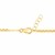 14k Yellow Gold Childrens Bracelet with Enameled Panda Bears