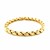 14k Yellow Gold 8 1/2 inch Mens Polished Narrow Rounded Link Bracelet (5.50 mm)
