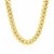 Classic Miami Cuban Solid Chain in 14k Yellow Gold (9.20 mm)