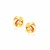 Classic Love Knot Stud Earrings in 14k Yellow Gold