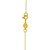 14K Yellow Gold Mini Diamond C Initial Pendant Necklace
