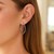 Classic Hoop Earrings in 14k White Gold (1.5x30mm)
