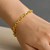Polished Cable Chain Style Bracelet in 14k Yellow Gold (9.40 mm)