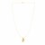 14k Yellow Gold with Round Roman Coin Pendant
