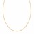 14K Yellow Gold Adjustable Popcorn Chain Necklace (1.15 mm)
