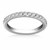 Elegant Round Cut Diamond Eternity Ring in 14K White Gold