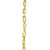 French Cable Link Chain in 14k Yellow Gold (4.80 mm)