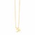 14K Yellow Gold Capricorn Necklace