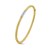 14K TwoTone Gold With Diamond Italian Cable Bracelet