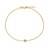14K Yellow Gold Solo Diamond Bracelet