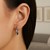 Classic Hoop Earrings in 14k White Gold (3x15mm)