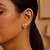 Intertwined Love Knot Stud Earrings in 14k Yellow Gold