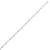 Sterling Silver Rhodium Plated Jax Link Chain (6.00 mm)