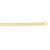 Track Design Link Mens Bracelet in 14k Yellow Gold (5.00 mm)