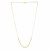 14k Yellow Gold Bead Paperclip Necklace