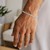 Solid Curb Bracelet in 14k White Gold  (5.70 mm)