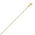 14k Yellow Gold Machine Rope Chain (0.80 mm)