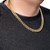 14k Yellow Gold Polished Miami Cuban Chain Necklace